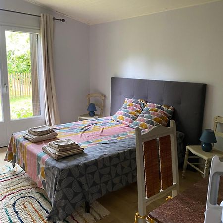 Appartement Avec Jardin Le Porge Bagian luar foto